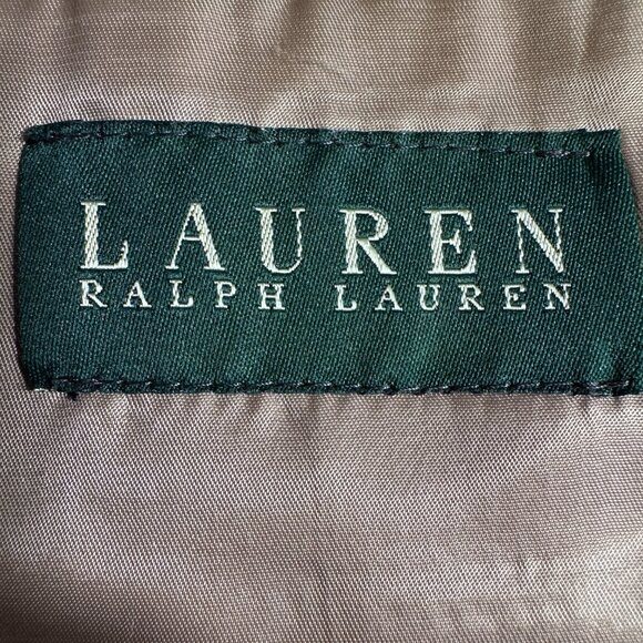 Ralph Lauren Men’s 42R Tan Wool Blazer Sport Coat 2 Button Jacket Herringbone - Picture 10 of 10